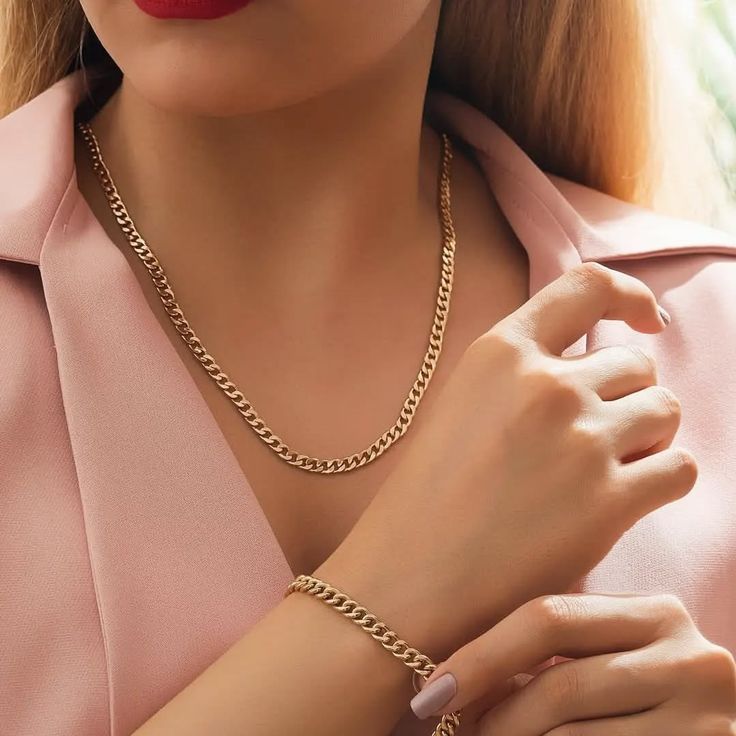 Parure Collier & Bracelet