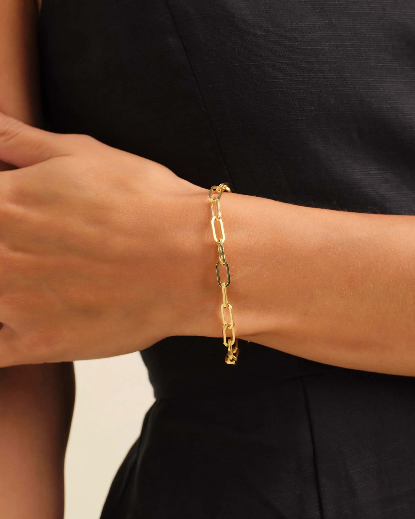 Paper Clip Bracelet + collier